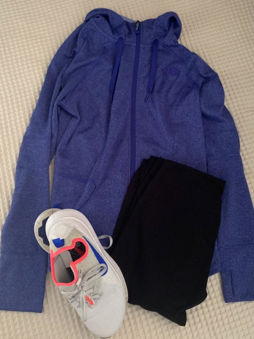 North Face Hooded Zip Up Jacket